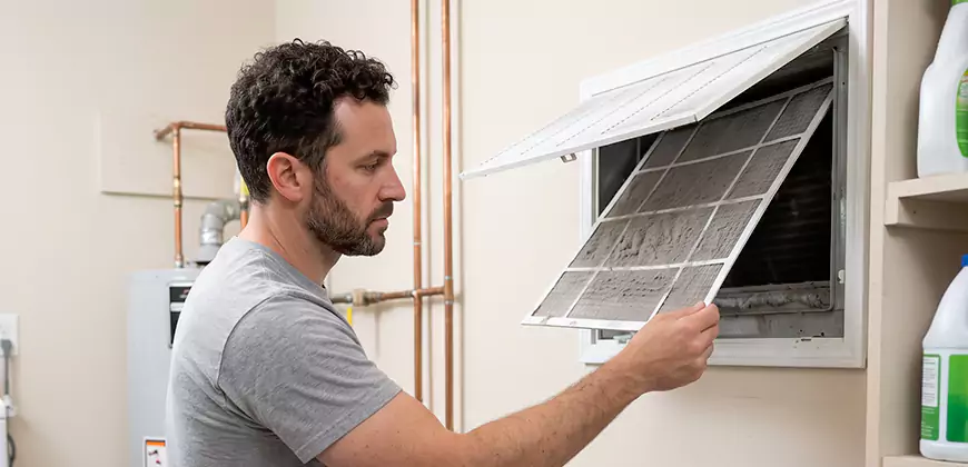 AC Filter Cleaning in Pontiac