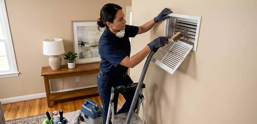 AC Vent Cleaning in Pontiac