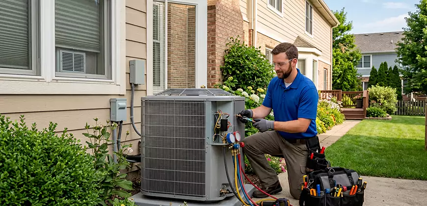 Residential HVAC Services in Pontiac
