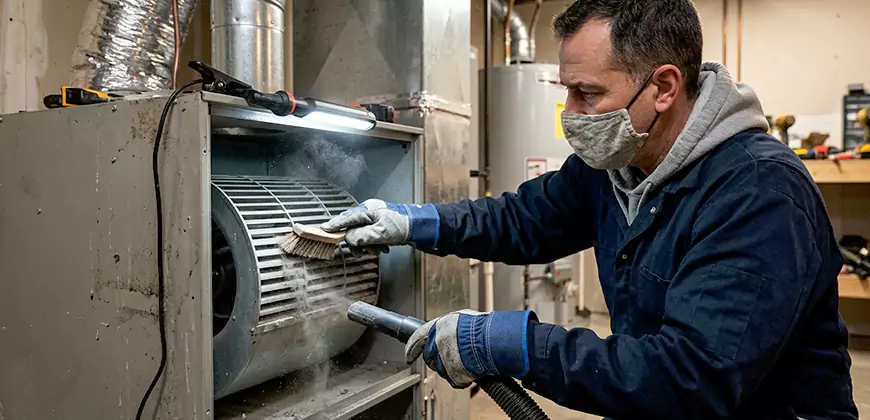 Commercial Vent Decontamination in Pontiac