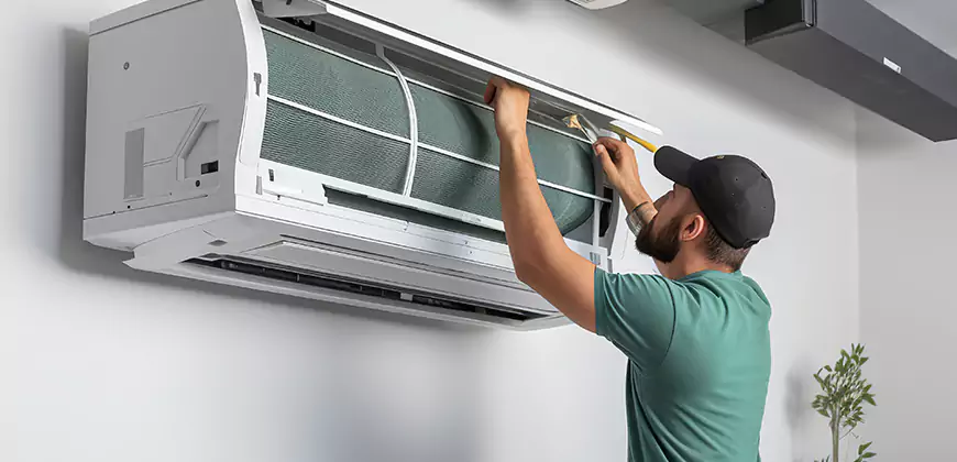 Bathroom and Small Space Ductless Installation in Pontiac