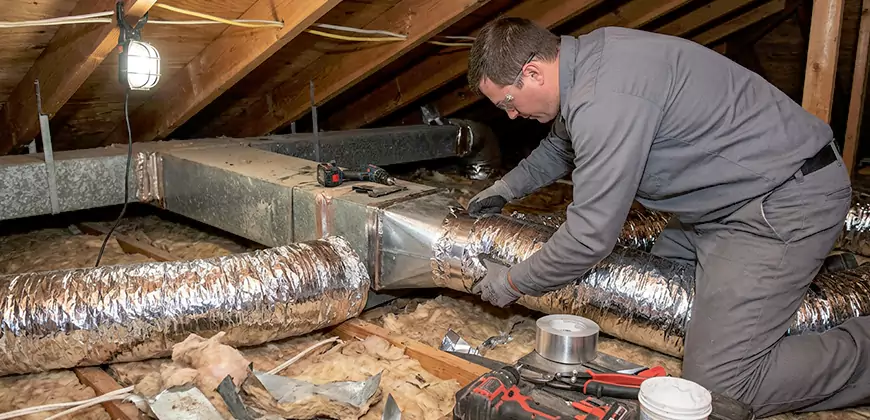 Furnace Ductwork Replacement in Pontiac
