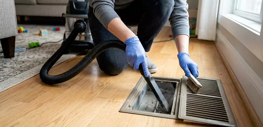 Ducted Heating Filter Cleaning in Pontiac