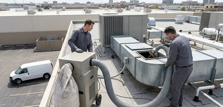 Commercial and Industrial Duct Cleaning in Pontiac