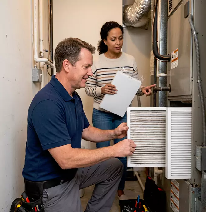 Why Pontiac, MI Homeowners Choose Pontiac HVAC Pro for AC Filter Cleaning?
