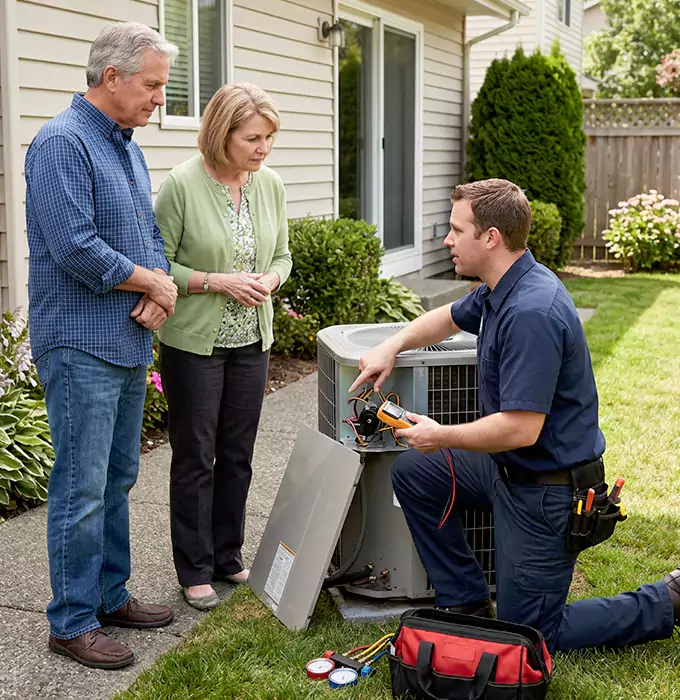 Why Pontiac, MI Homeowners Choose Pontiac HVAC Pro for Outdoor AC Unit Repair?